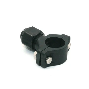 Plastic Clip On Pipe Hose Clamp Spray Nozzle Pipe Clamp Water Hollow Cone Shaped Nozzle