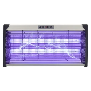 40W LED Outdoor Flying Bug Zapper Indoor Insect Killer Trap Electric Mosquito Trapper Killer Light Lamp