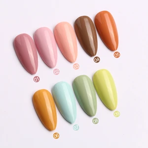 Nail Manicure OEM Private Label Soak Off Colorful Nail Art Led Nalis Uv Gel