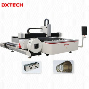 High Quality 1000W 4000W Dual-use Sheet And Tube Fiber Laser Cutting Machine Imported Laser Metal Pipe Tube Cutting Machine