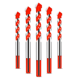 Factory 3-12mm Twist Drill Bit Multifunctional Drill Bits for Ceramic Tile Concrete Brick Metal Stainless Steel Wood