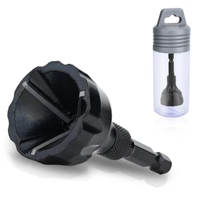Deburring External Chamfer Tool,with Tungsten Carbide Blade, External Chamfer Drill Bit Deburring Tool ,Fits 1/8