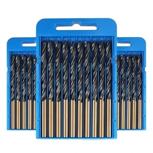Factory Wholesale HSS Cobalt Coated Twist Drills Bits Carbide Drills for Metal Stainless Steel Drilling