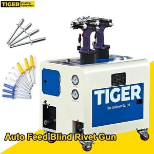 TIGER Industrial Best Pneumatic Automatic Auto Feed Blind Rivet Gun Tool For Assembly Line