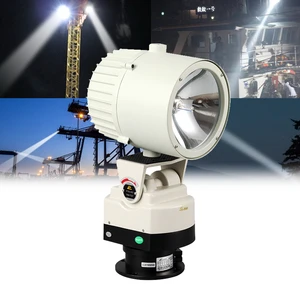Ultra Long Range Waterproof LED Floodlight for Outdoor Marine & Construction Searchlight for Power Lighting