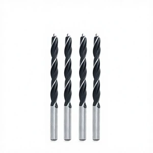 Factory Direct Three-Point Brad Point Wood Drill Bit Hole Saw Round Shank 140mm ODM/OEM for Hardwood Drilling