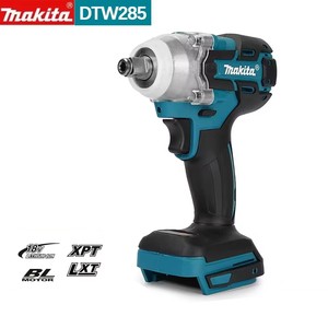 DTW285 Makita 18V LXT Impact Wrench Brushless Motor High Torque Wireless Wrench For Construction Automotive Maintenance