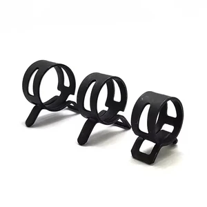 200Pcs 6-22mm Tool-Operated Spring Clip for Tight Spaces and Secure Clamping
