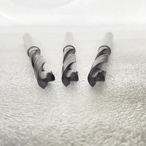 High Hardness Carbide Twist Drill Bit Coated CNC Drill Self-Centering Point Right Hand Chamfering for Stainless Steel Drilling