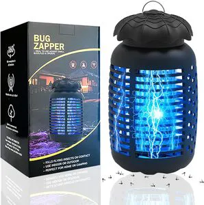 Chingyoo Eco-friendly Scentless Solid Plastic Bug Zapper Plug Electric Fly Zapper Mosquito Killer Fly Traps Indoor/Outdoor 18W