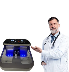 OEM Infrared Electric Foot Warmer Massager Tera Hertz Frequenztherapie Machine Magnet Massage Therapy Foot Terahertz Foot Device