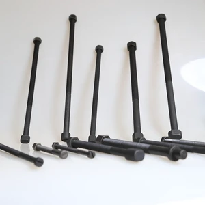 Wholesale Customized High Quality Wear Resistant Flange Head Center Bolt with Nut