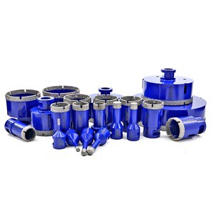 5/8''-11 4-150mm Vacuum Brazed Diamond Core Drill Bit Drilling Bits Hole Saw Hole Cutter Diamond Drilling Tools For Tile Masonry