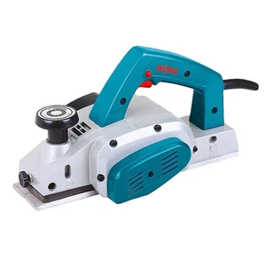 Industrial Grade Electric Handheld Wood Planer with Brushless Motor and Stainless Steel Construction Contoured Handle