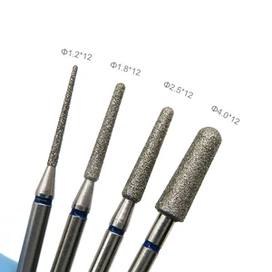 Russian Manicure Needle Nail Diamond Drill Bit Cuticle Cutter Carbide Nail Diamond Burs 3/32