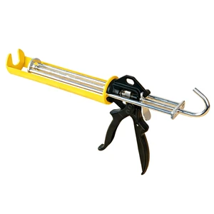 310-330ml (10.5-11oz) DIY OEM Dual-Component Manual Epoxy Applicator Adhesive Caulking Gun 12:1 Drive Force 1800N