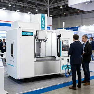 VMC1265 Vertical Machining Center Equipment High Precision 3 Axis Single Mitsubishi Metal Milling Drilling Boring Tapping