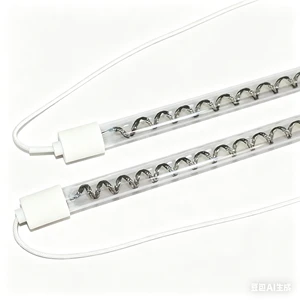 Waterproof Carbon Fiber Infrared Heating Lamp Industrial IR Heat Lamp for Agricultural Heating 300W-6000W 110V/220V/380V