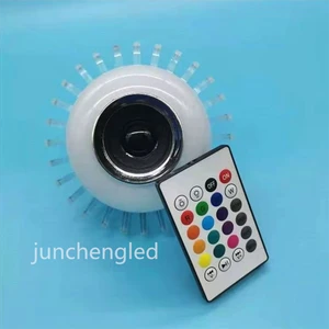 New LED RGB Lantern Music Light E27 Lantern Crystal Music Bulb Colorful Wireless Music Playing Speaker Lamp With Remote Control