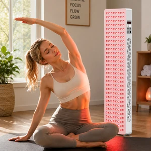 VITARED 7 Wavelength Professional Standing Infrared Therapy Panel with 240 LEDs Full Body Red Light Therapy Therapeutic Heating