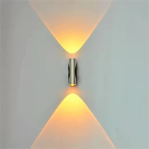 Factory Direct LED Wall Lamps Aluminum Wall Mount Bracket Light Indoor Hotel Living Room Decorative Bedside Wall Lamp Interior