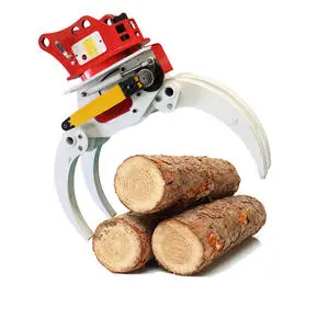 RSBM Wood Grapple Cutting Chain Saws For Excavator