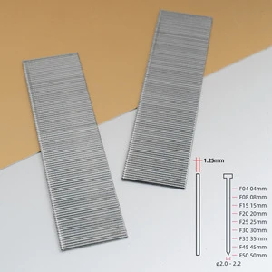 Chinese Manufacture Bulk Nails Furniture F04-F50 Pneumatic Nails F Nail Series