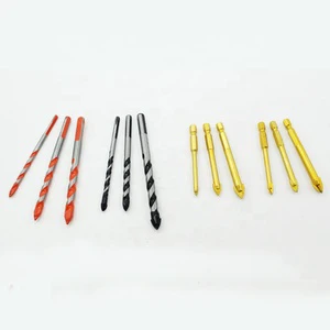 Multi Function Carbide Triangle Drilling Bits Set for Concrete Stone Tile Glass Wall Hole Drilling