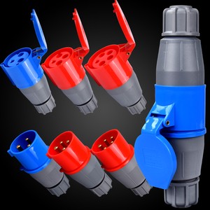 New Product Industrial Plug Socket IP44 16A32A Male and Female Industrial Plug and Sockets 3P4P5P Waterproof Industrial Plug