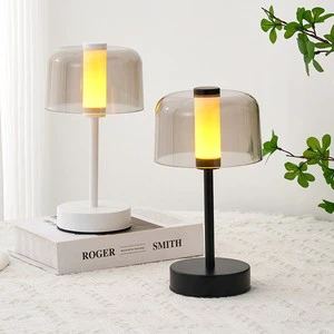 Explosions Decorative Table Lamp-USB Charging Atmosphere Table Lamp for Bedroom Living Room & Outdoor Camping Use