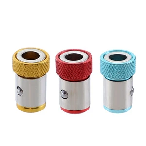 1/4inch Metal Screwdriver Bit Magnetic Ring for 6.35mm Shank Anti Corrosion Drill Bit