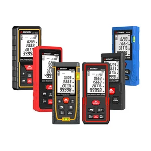 SNDWAY Laser Distance Meter 2mm 630-670nm Ip68 M/in/ft Area/Volume Digital Angle Long Distance Rangefinder For Construction Tool