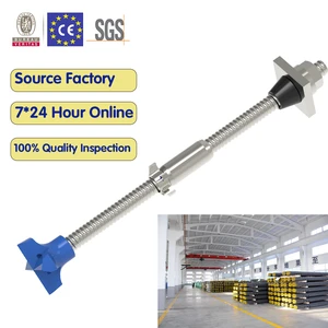 KELLEG R25-T200 25-51mm Diameter Hot Dipped Galvanized Stainless Steel Self Drilling Anchor Bolts 200kN Capacity for Mining