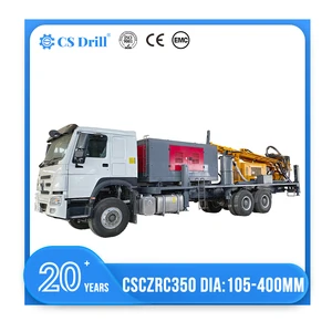 CS Drill CSCZRC350 Reverse Circulation Drilling Rig Diesel-Powered Crawler Mobility Max 350m Drilling Drilling Core Drilling