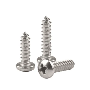 Metal Self-tapping Thread Screw Manufacturer Custom M1.4 M2 M3 M4 M5 M6 Self Tapping Fasteners Screws for Plastic 5mm