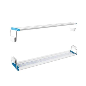 Ultra-thin Rectangle Plastic Eco-Friendly Blue and White LED Aquarium Light in Box for Fish & Turtle Plant Aquarium