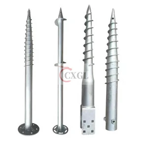 Direct Wholesale Helical Screw Pile For Deck Terraces, Porches And Sunrooms Foundation Helical Anchors