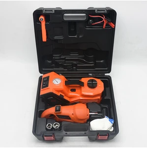 Customizable ALIOT 2025 Portable 3-in-1 Electric Hydraulic Car Jack 12V Plastic Lifting Tool Air Pump Wrench Hot Sale