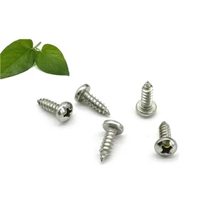 Self Tapping Pan Head Screws Thread Forming Cross Recessed Zinc Recessed Pan Head Self-Tapping Screws