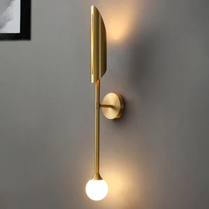 Modern Wall Lamps Interior Bedside Designer Nordic Aisle Corridor Wall Lamp High Quality Low Price Good Price Touch Wall Light