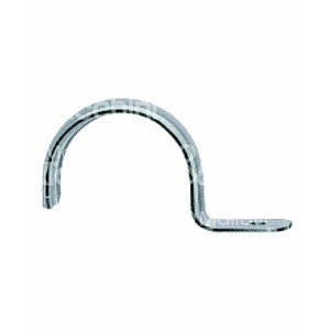 Steel clip for pipes