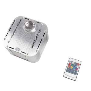 27W RGBW LED Fiber Optic Illuminator IP67 Waterproof CRI90 Dimmable DIY Adjustable Speed Twinkle Color Matching LED Lights