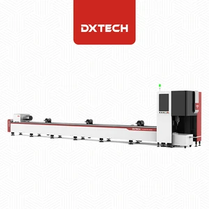 Laser Tube Cutter Lazer Cut 6m 9m Profile Cutting 2kw 3Kw Cnc Metal 380V/50/60Hz Fiber Laser Pipe Tube Cutting Machine