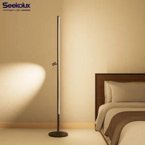 Commercial D30mm LED Modular Standing Floor Lamp with Track Decorative Light IP20 Smart Control Marble Base Dimmable Lamp