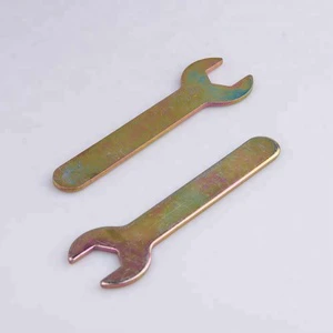 Factory Wholesale Mini Single and Double Open End Wrench Stamp Spanner Hex Disposable Simple Wrench