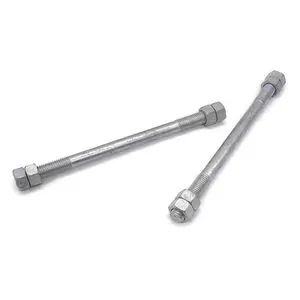 Black Zinc Plated Hot-dip Galvanized Equal Length Double-ended Studs GB901 ChuangTuo M8-M68 4.8-12.9 Strength Grade Used