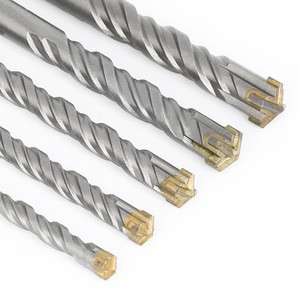 FEIDA Customized High Quality Carbide Drill Bits Electrical SDS Plus Hammer Drill Bit for Concrete Masonry Twist Machine Tools