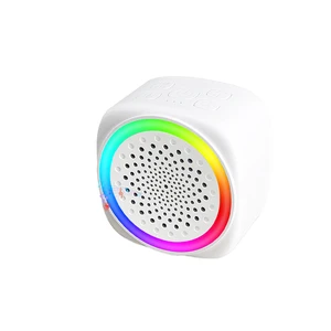 Portable RGB LED Night Lamp White Noise Machine With RGB LED Lighting Battery Powered Sleep Music Aid Baby Sleep Sound Machine