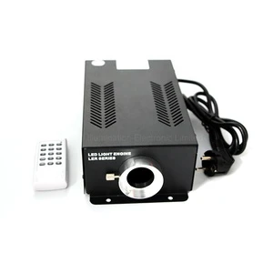 2021 New LED Light up Fiber Optic Kit Aluminum Body Lamp with Remote Controller