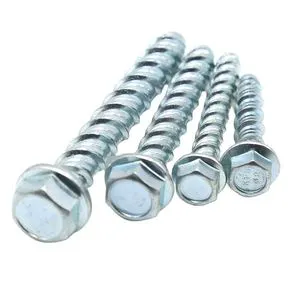 Heavy Duty Hex Head Galvanized Zinc Plated Concrete Screw Anchor